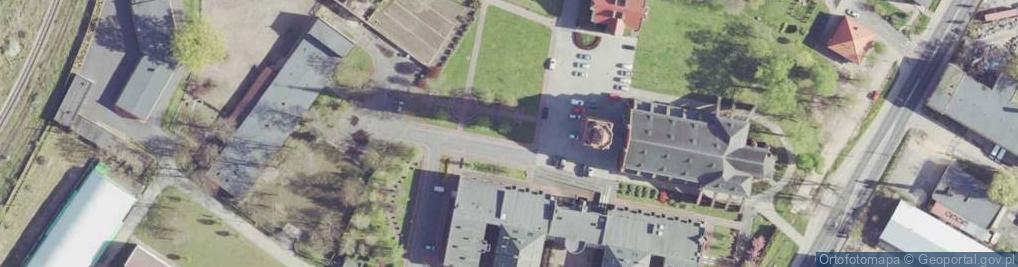Zdjęcie satelitarne Obrona Głogowa