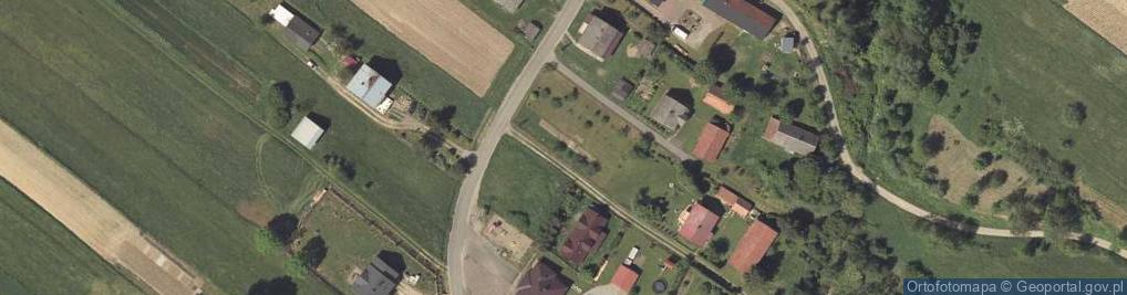 Zdjęcie satelitarne Olchowa (powiat sanocki)