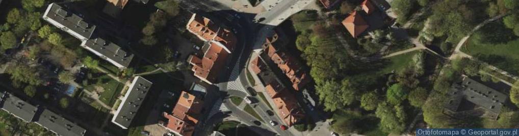 Zdjęcie satelitarne Olsztyn
