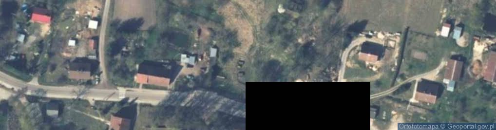 Zdjęcie satelitarne Orzechowo (gmina Dobre Miasto)