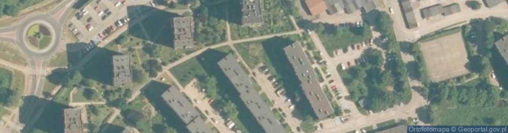 Zdjęcie satelitarne Osiedle PółnocTysiąclecie