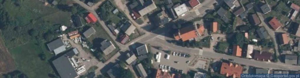 Zdjęcie satelitarne Osiek (powiat starogardzki)