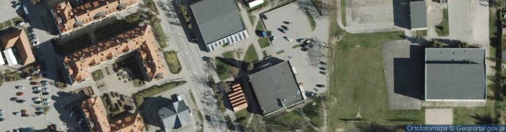 Zdjęcie satelitarne Ostróda