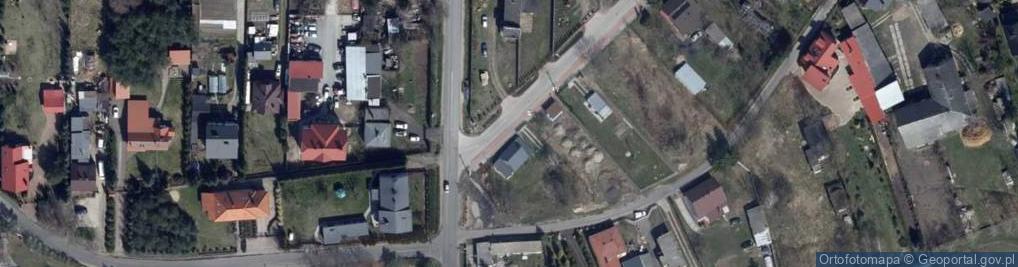 Zdjęcie satelitarne Paprotnia (powiat zduńskowolski)