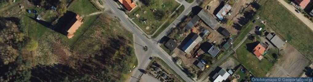 Zdjęcie satelitarne Piaski (powiat grudziądzki)