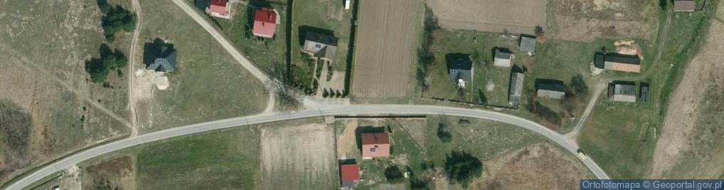 Zdjęcie satelitarne Podlesie (gmina Pilzno)