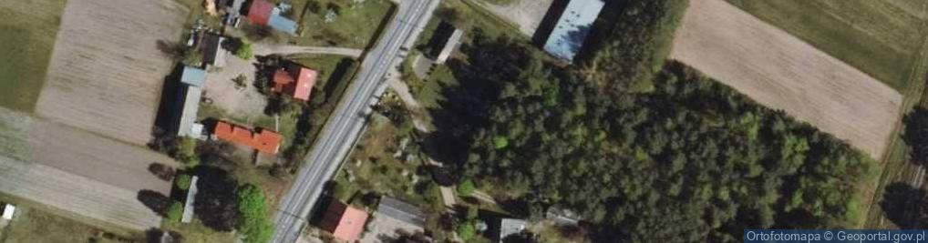 Zdjęcie satelitarne Prabuty (województwo mazowieckie)