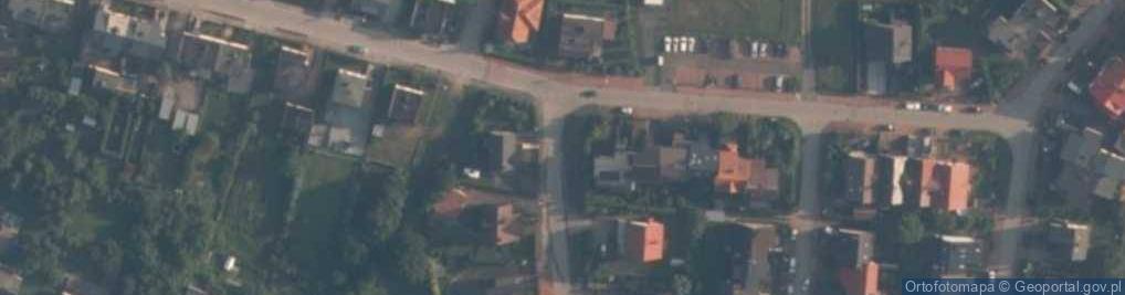 Zdjęcie satelitarne Przodkowo Działki