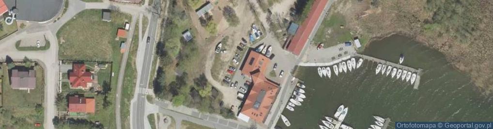 Zdjęcie satelitarne Przystań PTTK - Jezioro Niegocin
