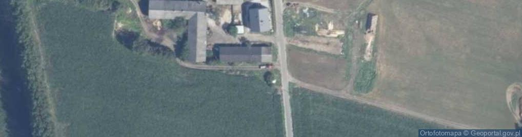 Zdjęcie satelitarne Pustkowie (powiat poddębicki)