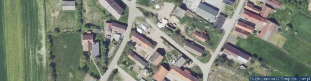 Zdjęcie satelitarne Radostynia