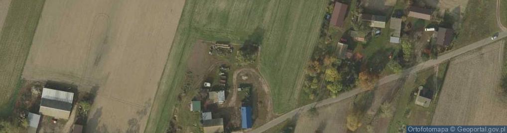 Zdjęcie satelitarne Rybno (powiat koniński)