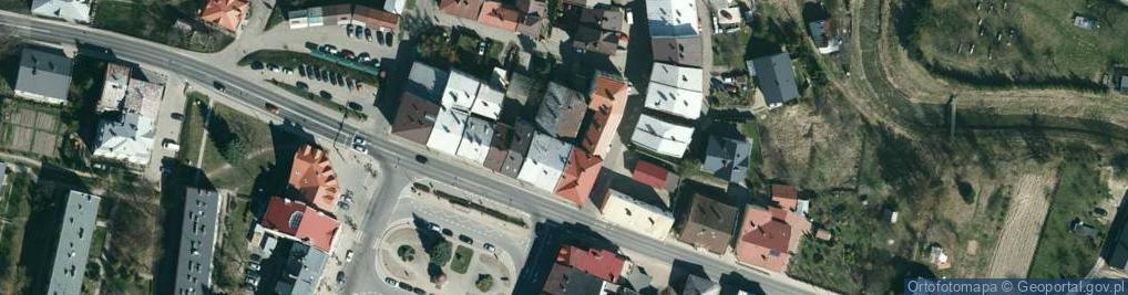 Zdjęcie satelitarne Rymanów