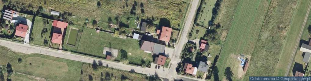 Zdjęcie satelitarne Sączów