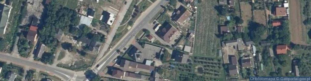 Zdjęcie satelitarne Skrzyńsko