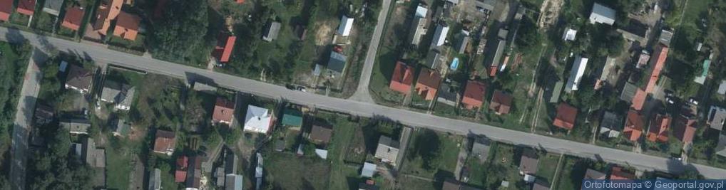 Zdjęcie satelitarne Skwarki (województwo lubelskie)