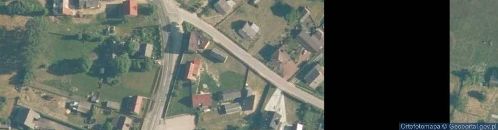 Zdjęcie satelitarne Stanowiska (powiat włoszczowski)