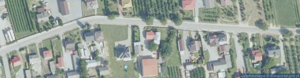 Zdjęcie satelitarne Strączków