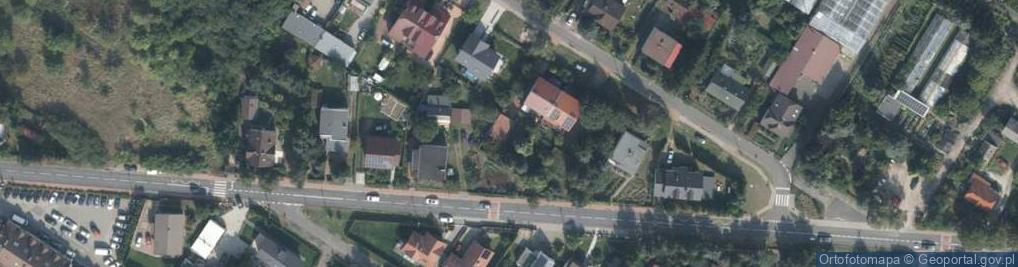 Zdjęcie satelitarne Suchy Las