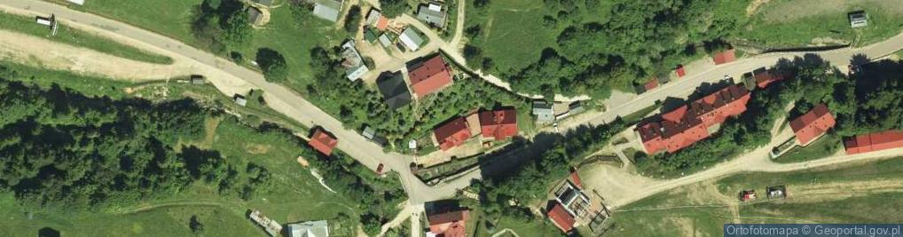 Zdjęcie satelitarne Szkoła Narciarska Wierchomla przy Stacji Narciarskiej 'Dwie Doliny Muszyna-Wierchomla'