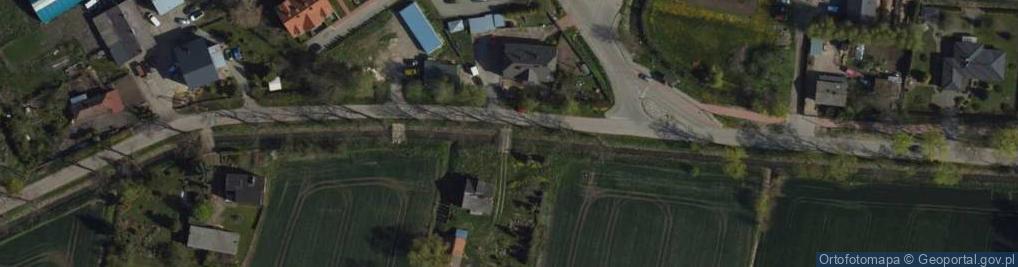 Zdjęcie satelitarne Tczewskie Łąki
