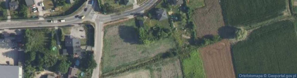 Zdjęcie satelitarne Tłuste (województwo mazowieckie)