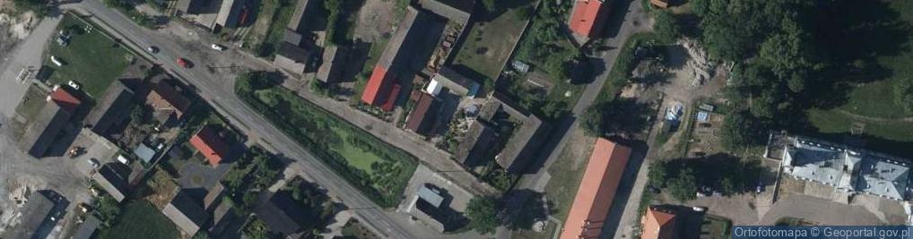 Zdjęcie satelitarne Trzebiechów (powiat zielonogórski)