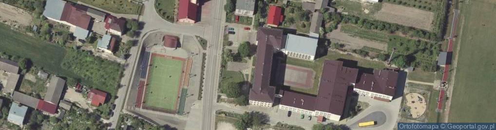 Zdjęcie satelitarne Turobin