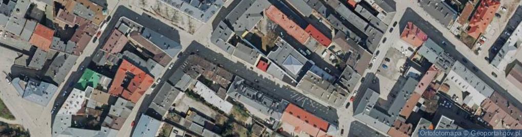 Zdjęcie satelitarne Ulica Henryka Sienkiewicza w Kielcach