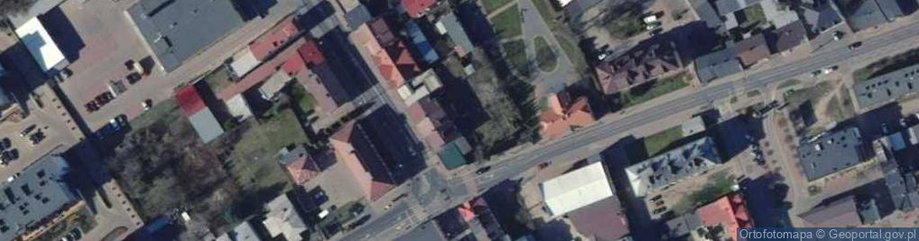 Zdjęcie satelitarne Warka