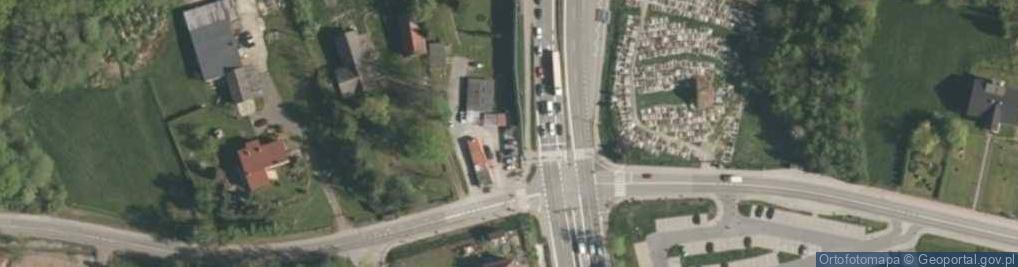 Zdjęcie satelitarne Warszowice
