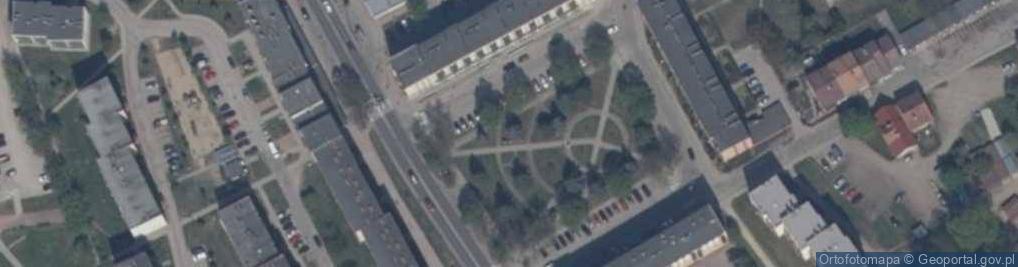 Zdjęcie satelitarne Węgorzewo