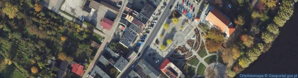 Zdjęcie satelitarne Więcbork