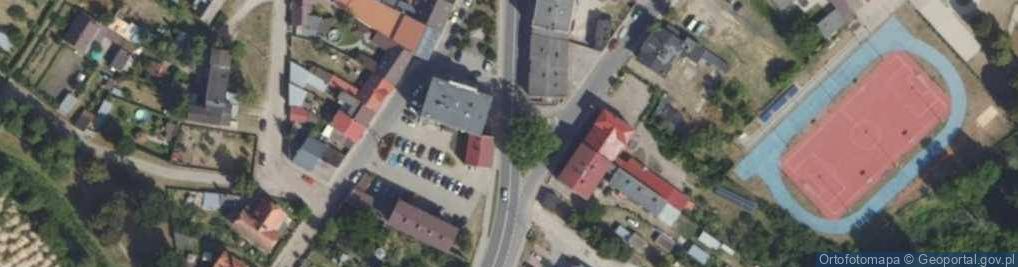 Zdjęcie satelitarne Wieleń