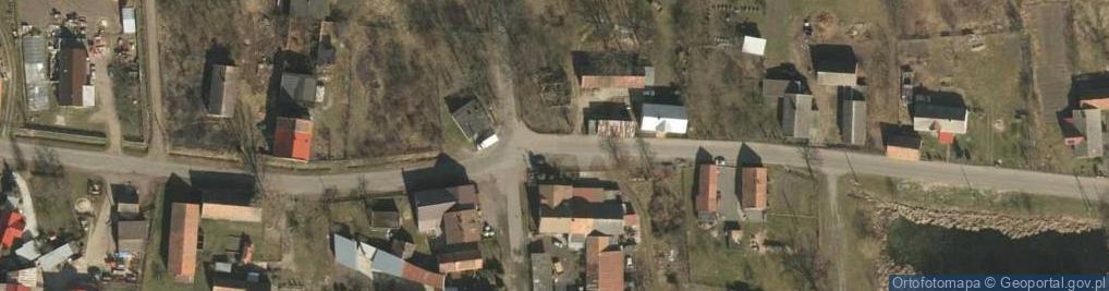 Zdjęcie satelitarne Wielowieś (powiat lubiński)