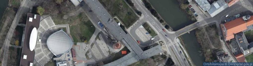 Zdjęcie satelitarne Wieża Piastowska