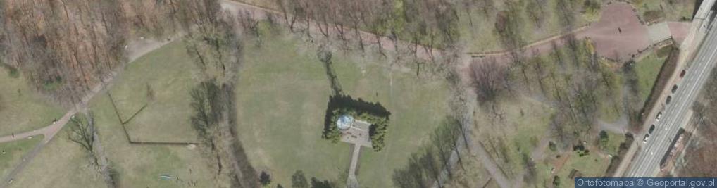 Zdjęcie satelitarne Wieża spadochronowa w Katowicach