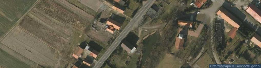 Zdjęcie satelitarne Wilczków (powiat średzki)