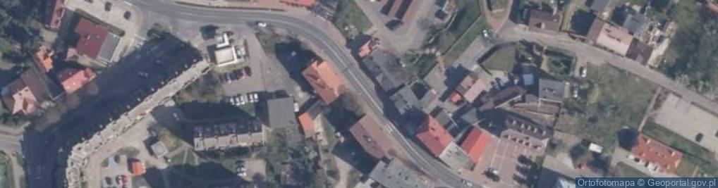 Zdjęcie satelitarne Wolin (miasto)