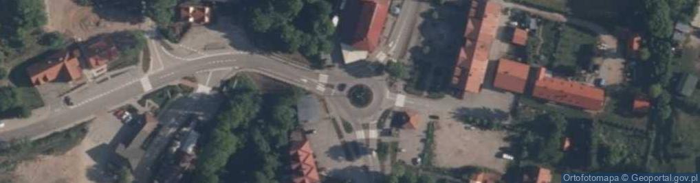 Zdjęcie satelitarne Wycieczki rowerowe po Puszczy Boreckiej