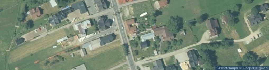 Zdjęcie satelitarne Wypożyczalnia sprzętu - Pensjonat Basia