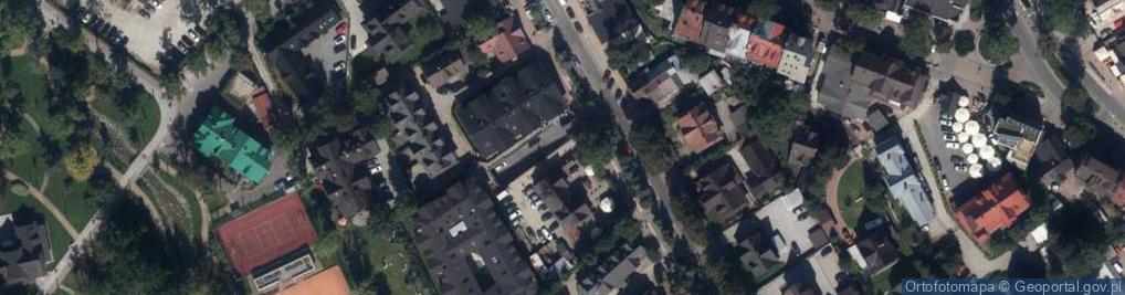 Zdjęcie satelitarne Wypożyczalnia sprzętu Tatry Sport