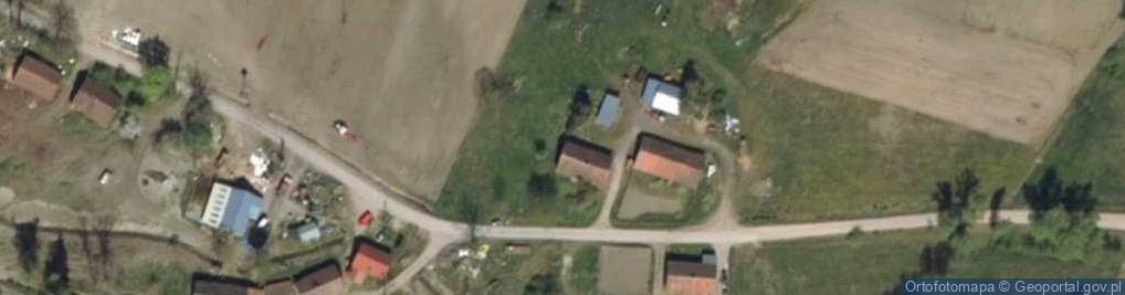 Zdjęcie satelitarne Wyrębiska