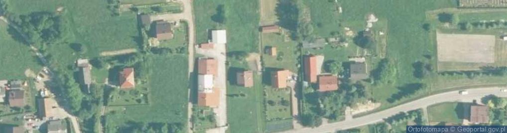Zdjęcie satelitarne Zakrzów (powiat wadowicki)