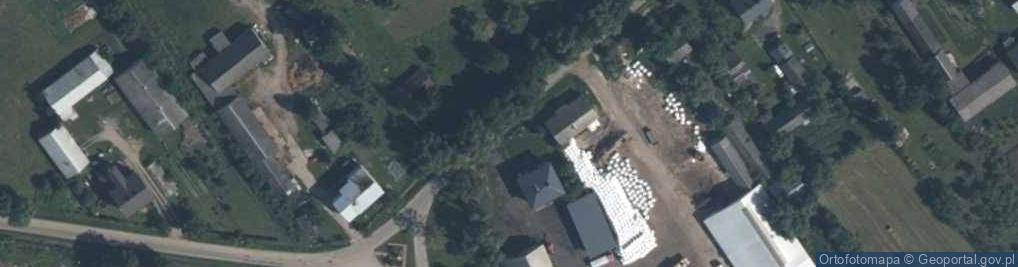 Zdjęcie satelitarne Zalesie (gmina Korytnica)