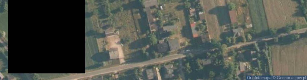 Zdjęcie satelitarne Zalesie (gmina Zadzim)
