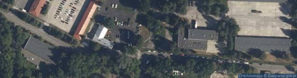Zdjęcie satelitarne Zegrze