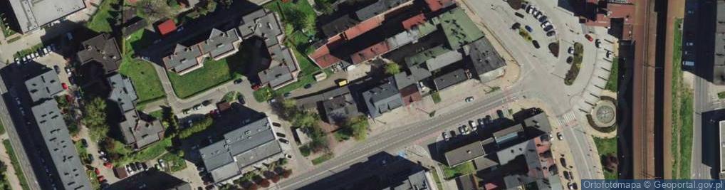 Zdjęcie satelitarne PaczkoPunkt InPost POP-BED21