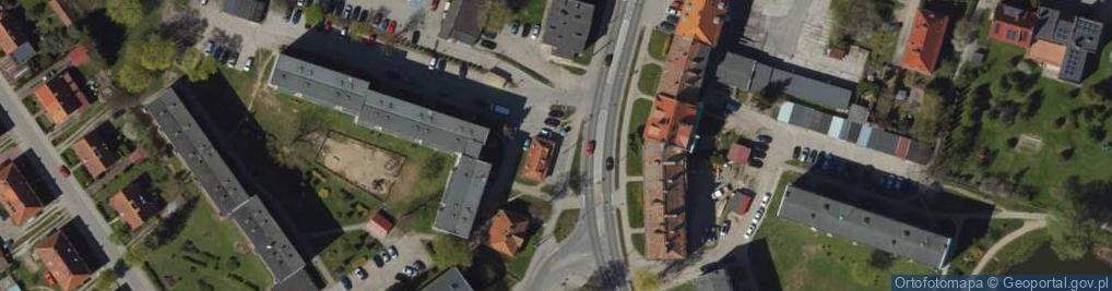 Zdjęcie satelitarne PaczkoPunkt InPost POP-BRT2