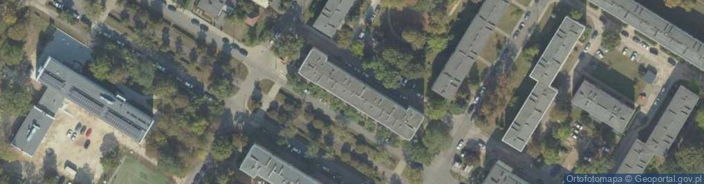 Zdjęcie satelitarne PaczkoPunkt InPost POP-BYD91
